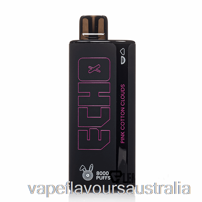 Vape Australia ECHO 8000 Disposable Pink Cotton Clouds